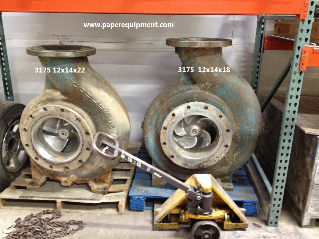 GOULDS 3175 STOCK PUMPS, USED GOULDS 3175 PUMPS, NEW GOULDS 3175 PUMPS